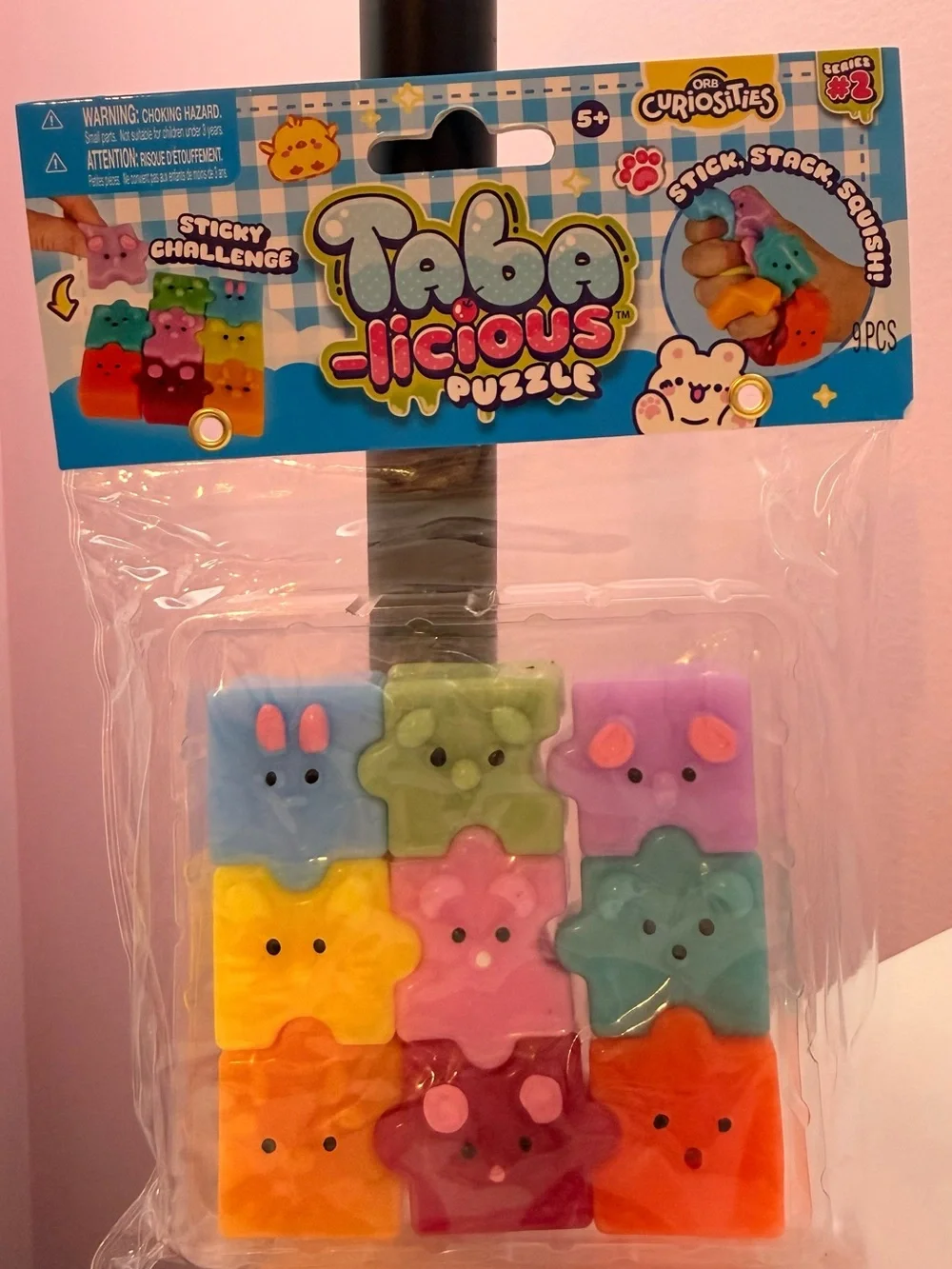 Taba Squishy Puzzle Kids Toy - Colorful Squishy Animal Blocks